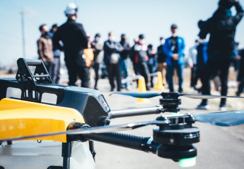 NTT e-Drone TechnologyのAC101デモ会でフライトしてきました
